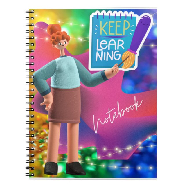 Fortsätt lära dig  anteckningsbok (Framsidan)