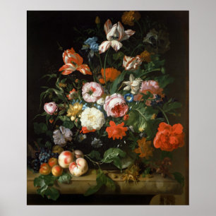 Fortsatt liv med blommor poster
