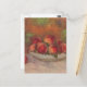 Fortsatt liv med frukt - Pierre-Auguste Renoir Vykort (Front/Back In Situ)