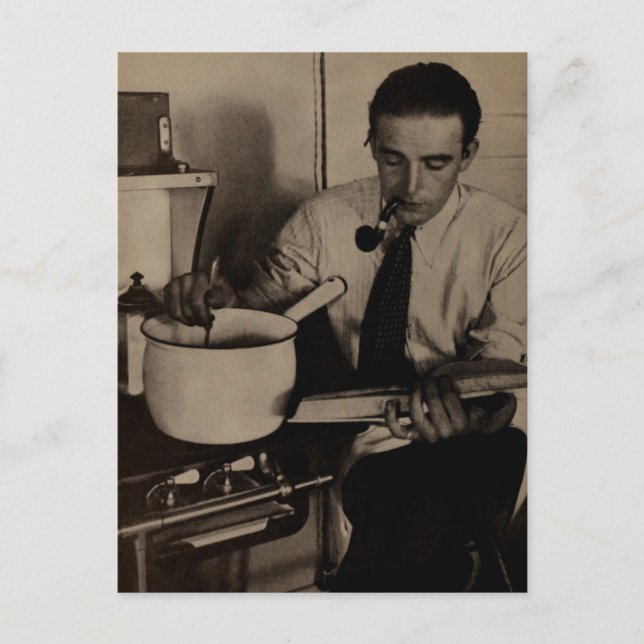 "Fortsatt liv med Stewpot" Vykort (Framsida)