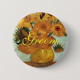 Fortsatt liv - Vas med tolv solblommor, Vincent Knapp