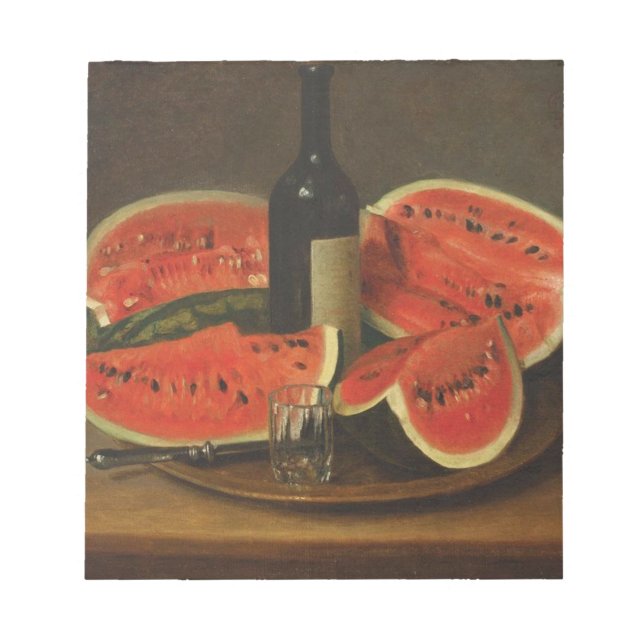 Fortsatt livstid med vattenmeloner (av Constantin  Anteckningsblock (Framsida)