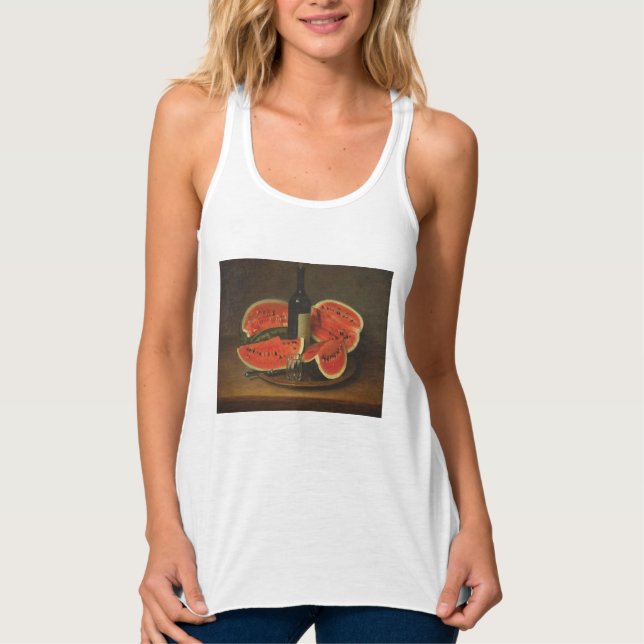 Fortsatt livstid med vattenmeloner (av Constantin  Linne Med Racerback (Framsida)