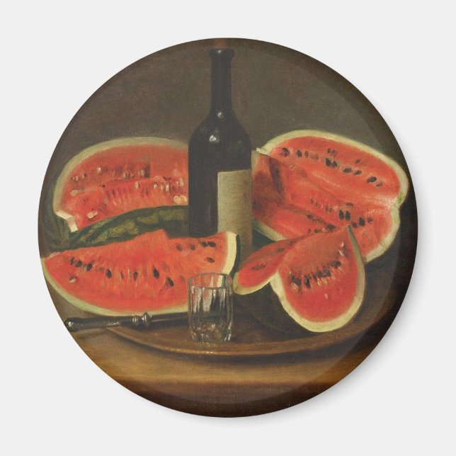 Fortsatt livstid med vattenmeloner (av Constantin  Magnet (Framsidan)