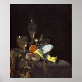 Fortsatt livstid - Willem Kalf Fine Art Poster