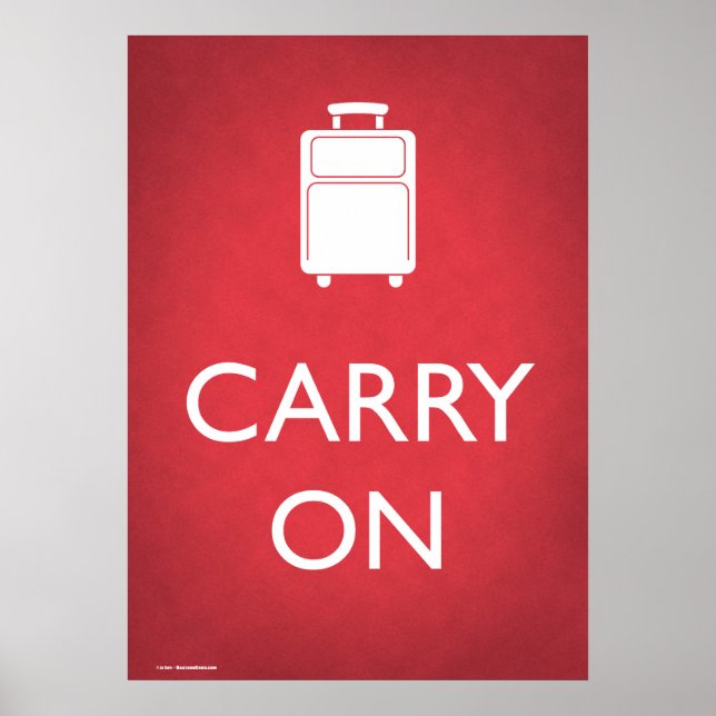 Fortsätt med att Poster luggage Funny (Framsidan)