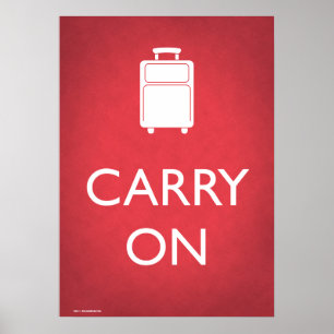 Fortsätt med att Poster luggage Funny