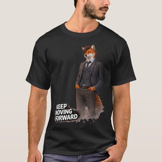 Fortsätt Röra Dig Framåt T Shirt (Framsida)