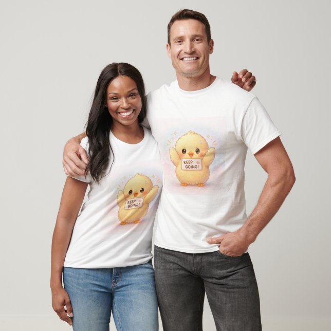 Fortsätt Söt Tjej T-Shirt (Unisex)