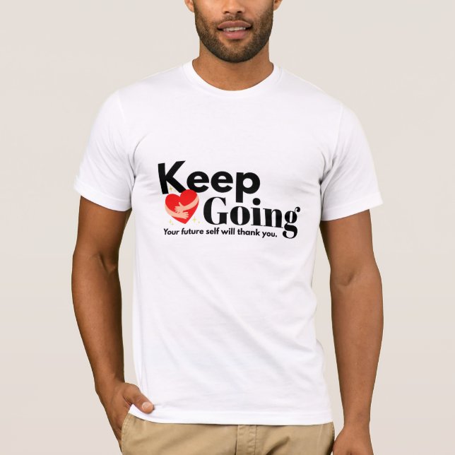 Fortsätt T Shirt (Framsida)