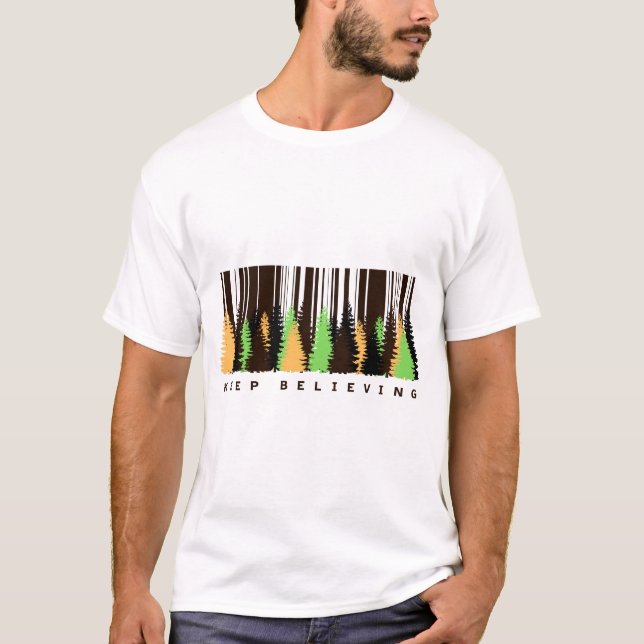 Fortsätt Tro T Shirt (Framsida)