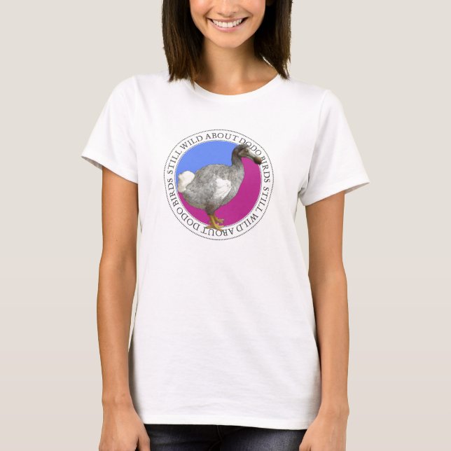 Fortsatt Vild om Dodo Birds T Shirt (Framsida)
