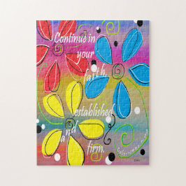 Fortsätta i din tro pussel