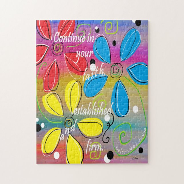 Fortsätta i din tro pussel (Vertikal)