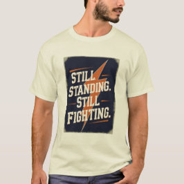 "Fortsätter Att Stå. Kämpar Fortsatt." MS T-Shirt