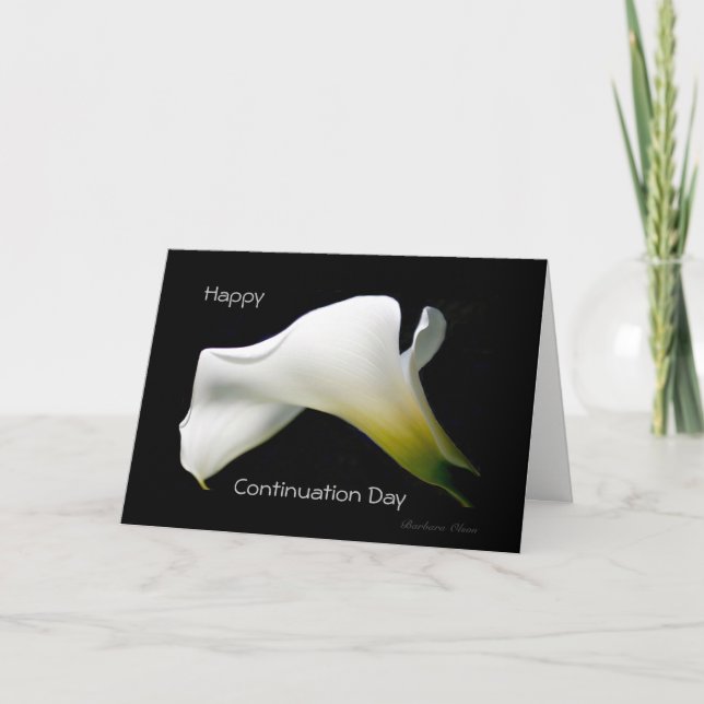 Fortsättningsdagen i lycklig:Njut av presenterna a Kort (Framsida)