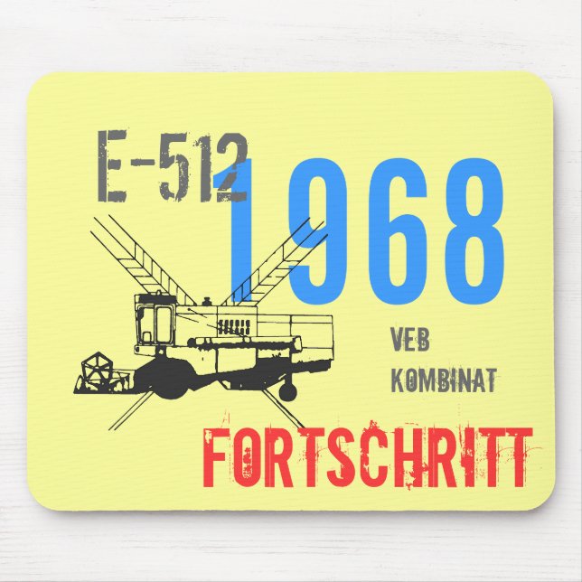 Fortschritt DDR Musmatta (Framsidan)
