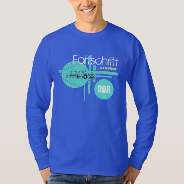 Fortschritt Design DDR T-shirt (Framsida)