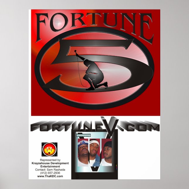Fortune 5 Poster (Framsidan)