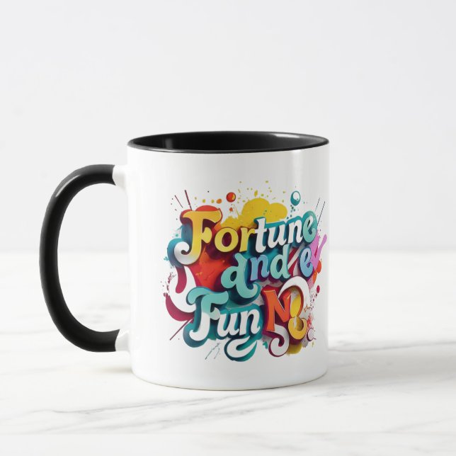 "Fortune and Roligt" Mugg (Vänster)