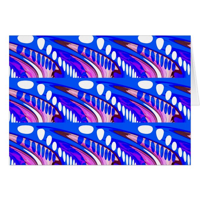 Fortune art-kort hälsningskort (Framsidan Horizontal)