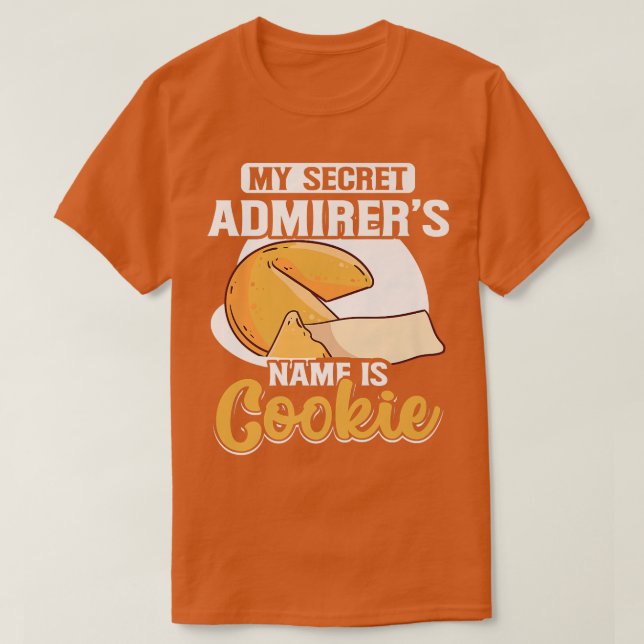 Fortune Cookie Älskare Funny Baking Cookies Food B T Shirt (Design framsida)