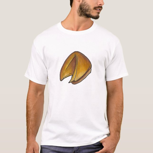 Fortune Cookie China Restaurant Food Cookies Tee (Framsida)