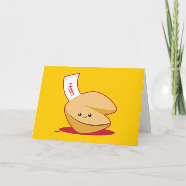 Fortune Cookie Kort (Framsida)