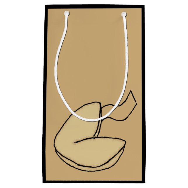 Fortune Cookie Lucky China Food Tecknad (Framsidan)