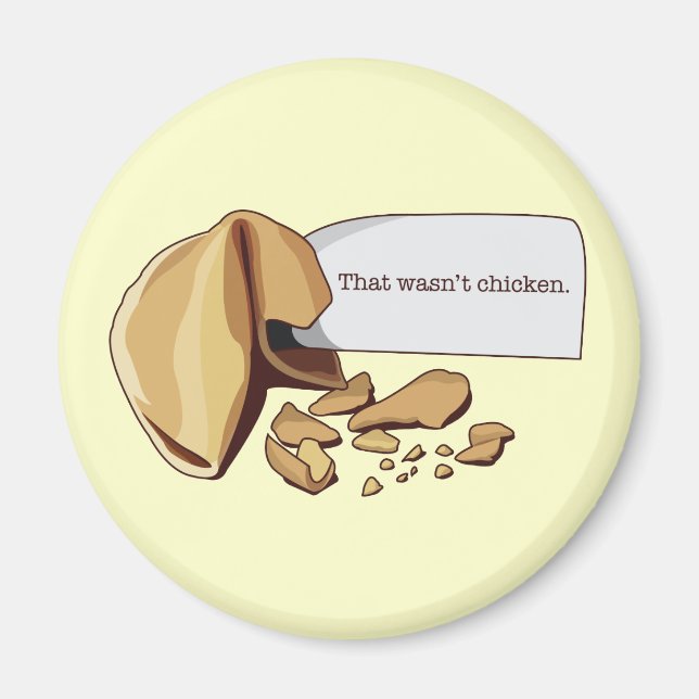 Fortune Cookie Magnet (Framsidan)