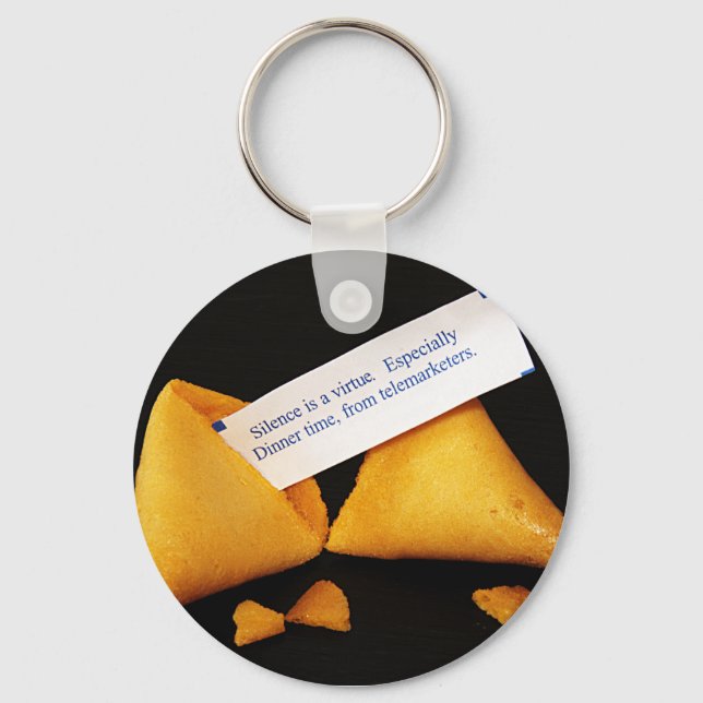 Fortune Cookie-nyckelkedja Nyckelring (Framsida)