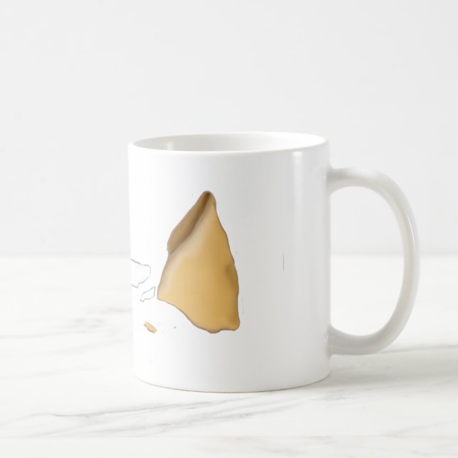 Fortune Cookie - Skriva din egen text Kaffemugg (Höger)