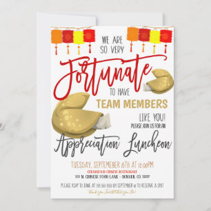 Fortune Cookie-utvärderingsinbjudan Inbjudningar