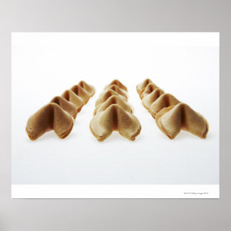 Fortune Cookies på tre rader Poster