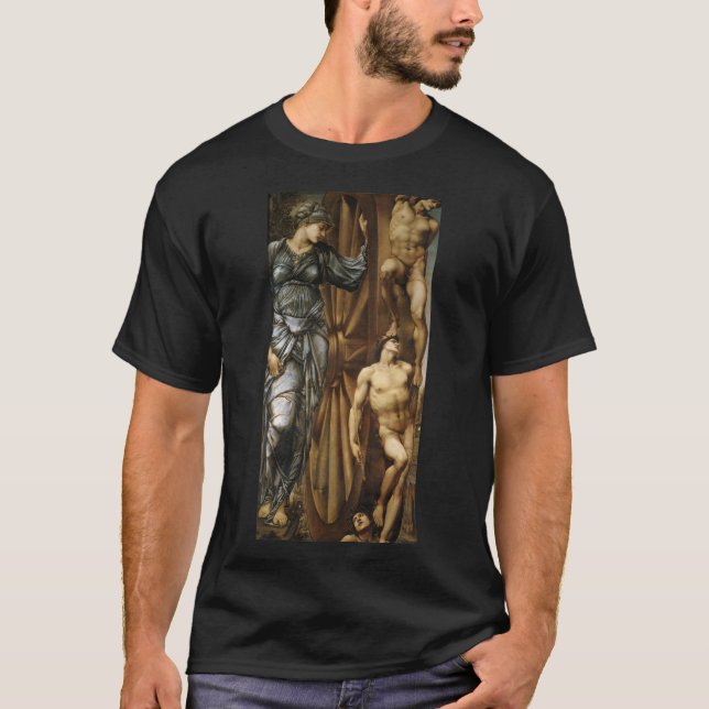 Fortune-hjulet (av Edward Burne-Jones) T Shirt (Framsida)