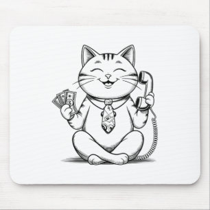 Fortune Kattunge Meme Graphic Kawaii Maneki Neko D Musmatta