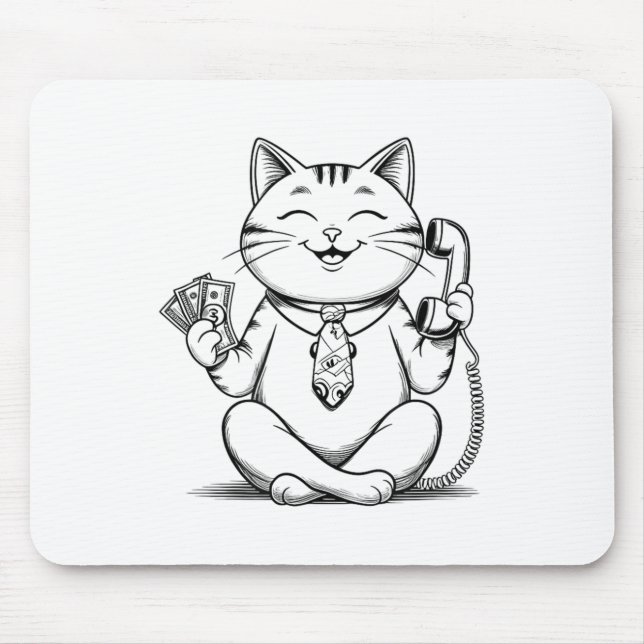 Fortune Kattunge Meme Graphic Kawaii Maneki Neko D Musmatta (Framsidan)