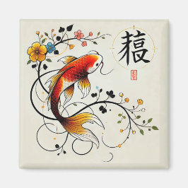 Fortune Koi Magnet
