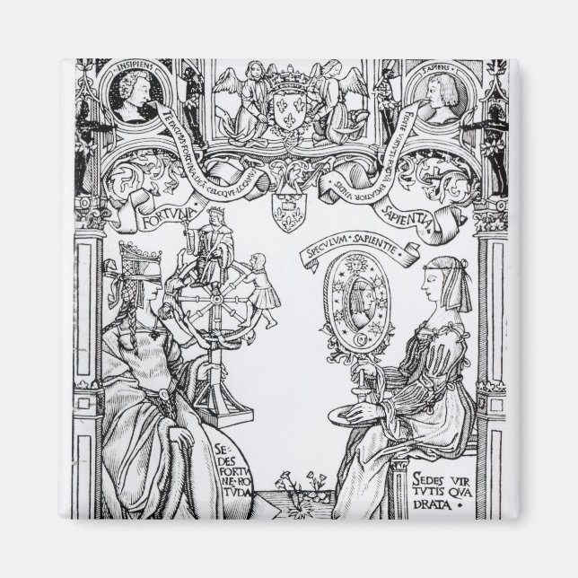 Fortune och Wisdom Magnet (Framsidan)