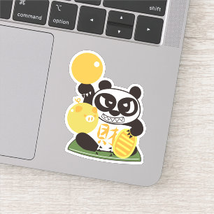 Fortune Panda Gud Klistermärken