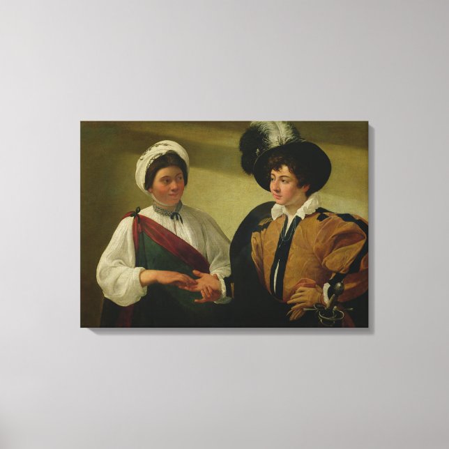 Fortune Teller, 1596-97 Canvastryck (Framsida)