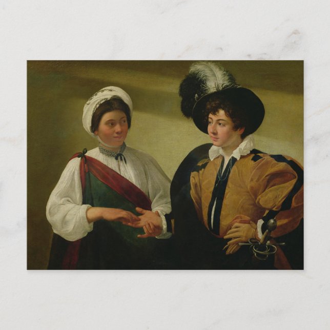 Fortune Teller, 1596-97 Vykort (Framsida)