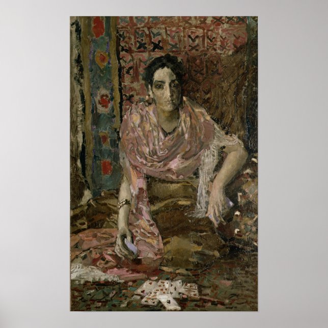 Fortune Teller, 1895 Poster (Framsidan)