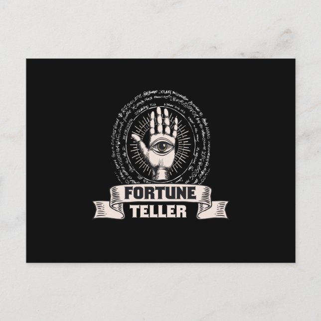 Fortune Teller Fortune Teller Tarot Vykort (Framsida)