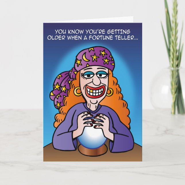 "Fortune Teller"-hälsningskort Kort (Framsida)