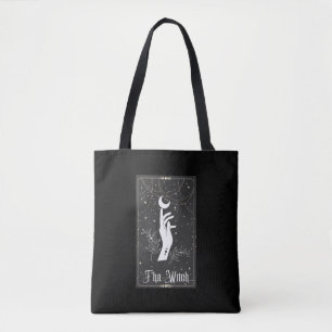 Fortune Teller Hand Tarot Tote Bag Tygkasse