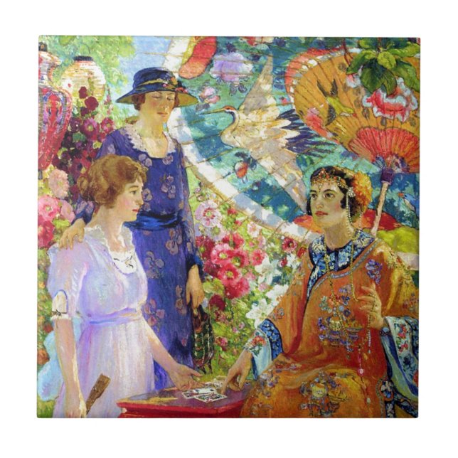 Fortune Teller Kakelplatta (Framsidan)