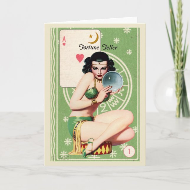 Fortune Teller Kort (Framsida)