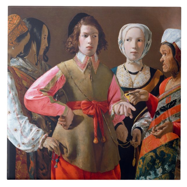 Fortune Teller, La Tour Kakelplatta (Framsidan)