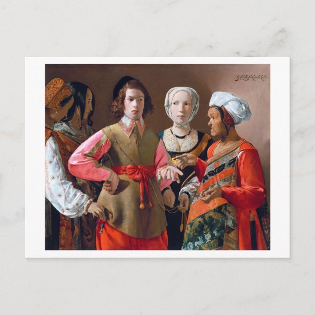 Fortune Teller, La Tour Vykort (Framsida)